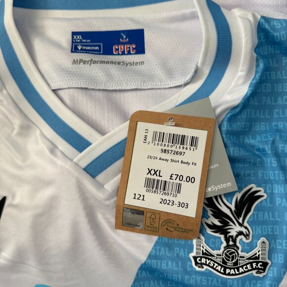 NWT Men's Crystal Palace FC Jersey - Picture 4 of 4